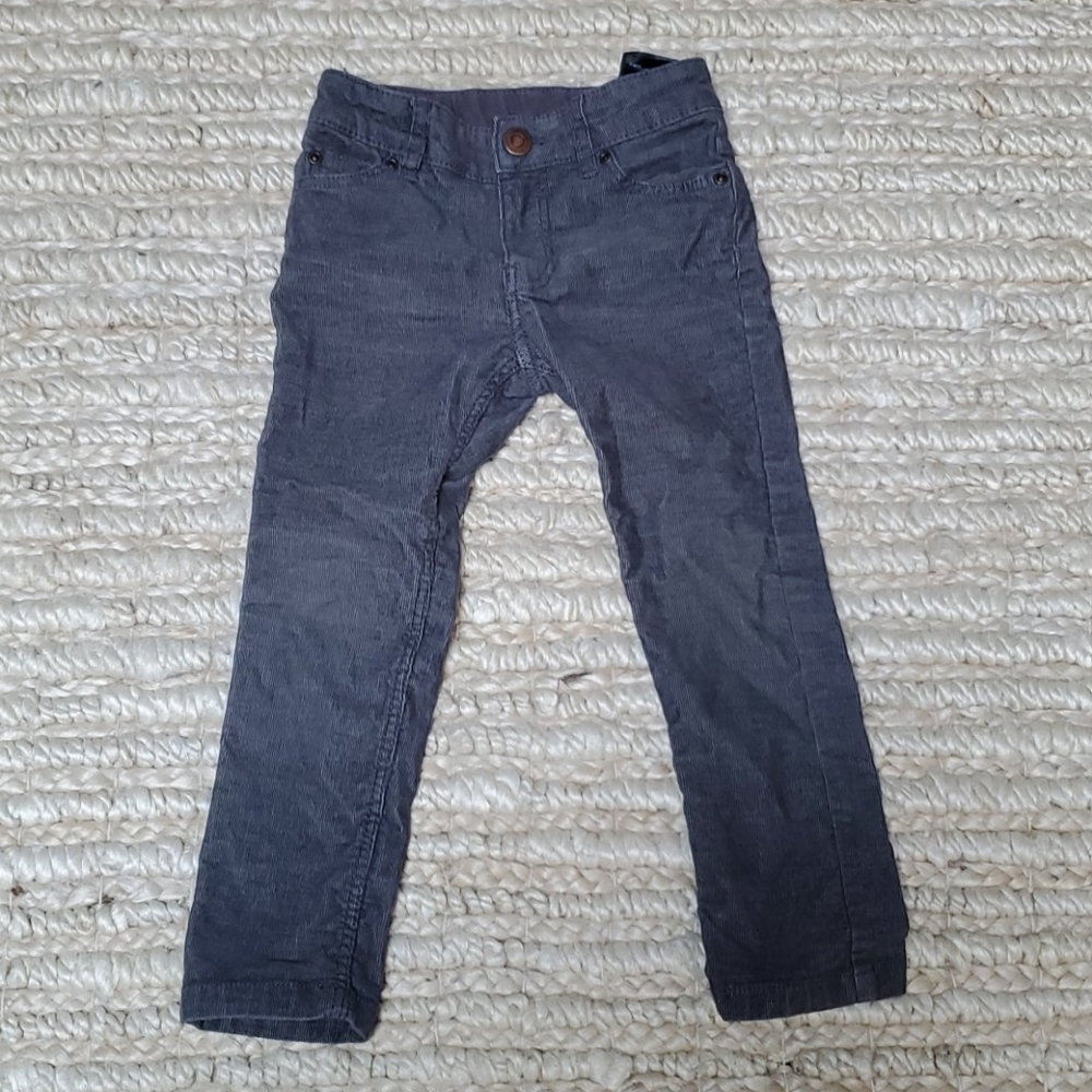 Gray skinny chords,  sized 2T / 3T